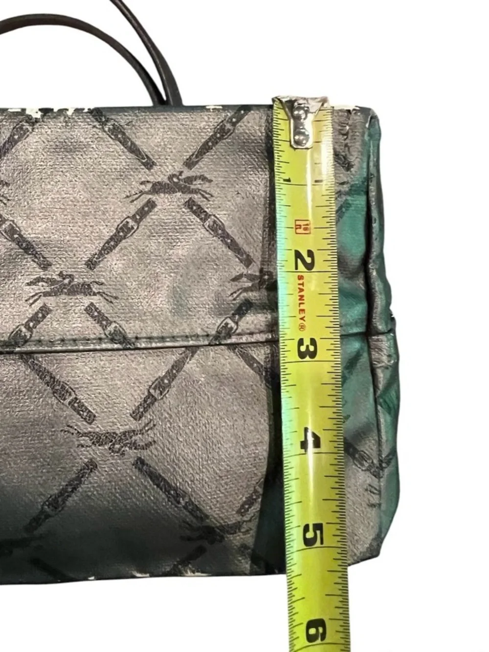 Longchamp Metallic Le Pliage Tote - Limited Edition Distressed
